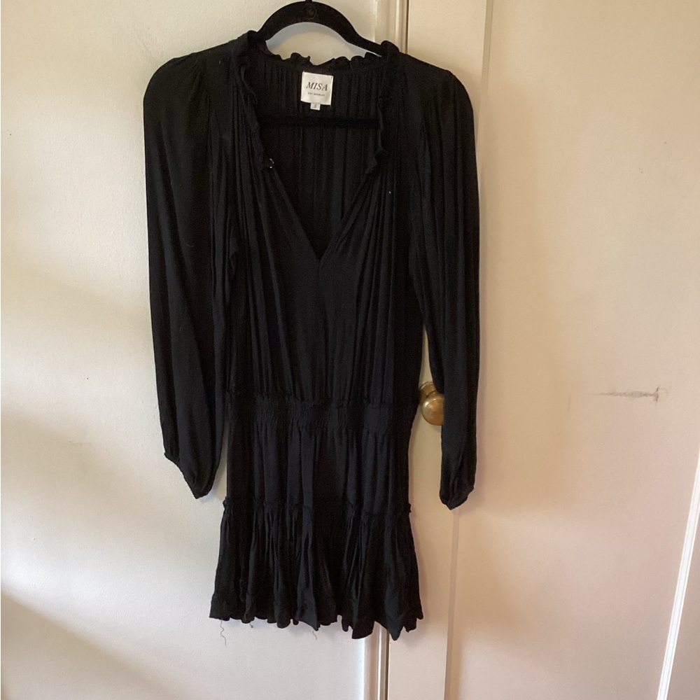 MISA black dress